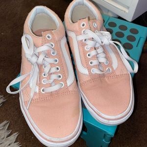 Light Pink Old Skool Vans